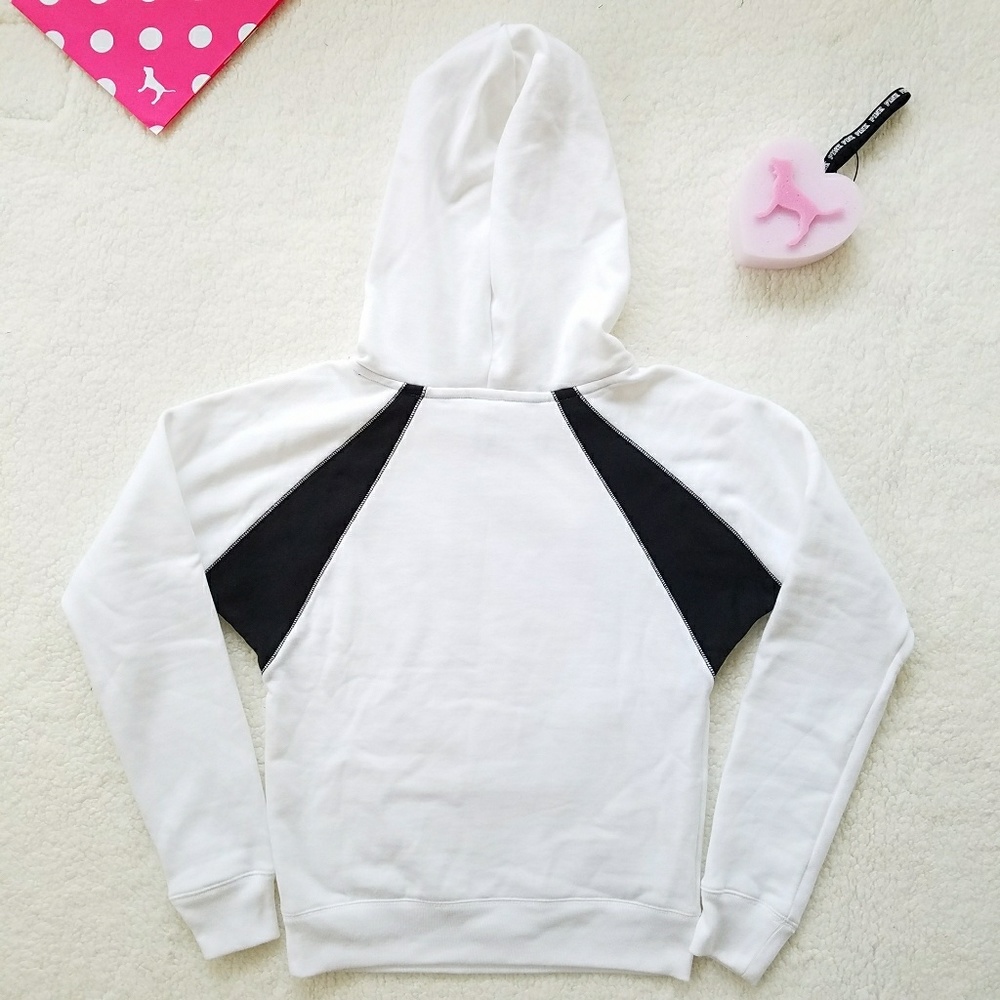 Victoria's Secret PINK Logo Pullover Hoodie Rare - Picture 5 of 6
